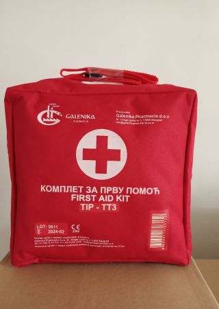 Komplet za pružanje prve pomoći - torba (za do 20 zaposlenih)